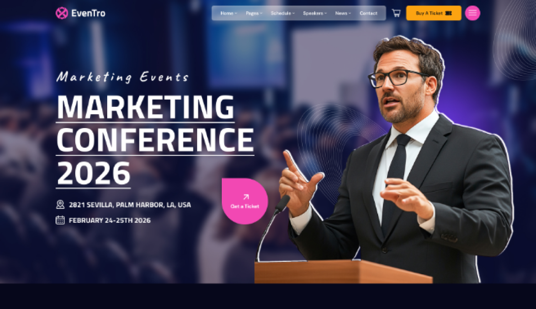 Marketing conference experience